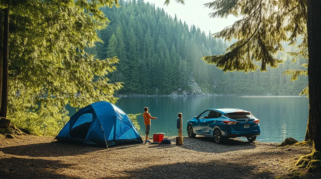 Family vacation with a car from Grote Automotive in Rockford, Illinois